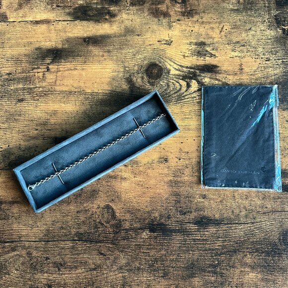 David Yurman Armory Bracelet in Sterling Silver - 5mm - 8.5" - Picture 2 of 16